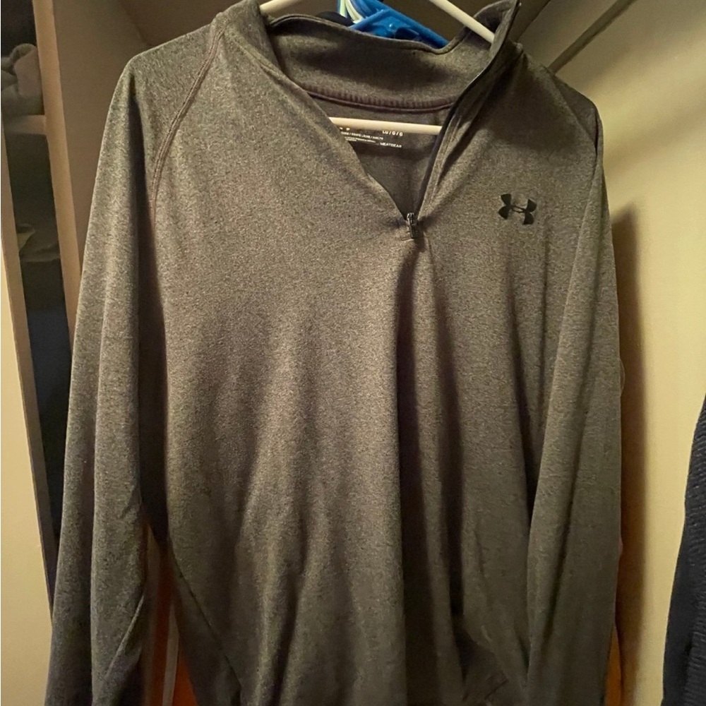 Under Armour Gray Performance Pullover Jacket